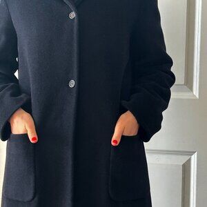 BARNEYS New York 100% Wool (Wool/Angora/Cashgora) Coat MADE IN ITALY